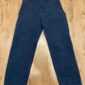 TNA dark blue carpenter pants
